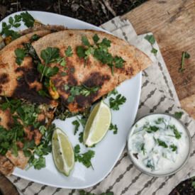 Butternut Squash Quesadillas