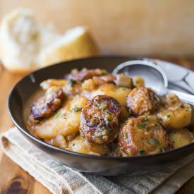 Saucy Hungarian Red Potato Goulash