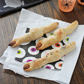 Witches’ Finger Breadsticks