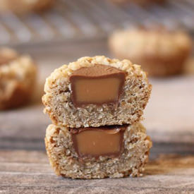 Rolo Oatmeal Cookie Cups