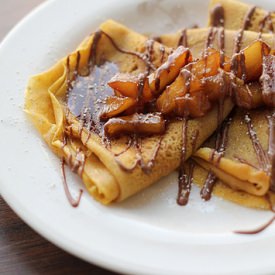 Pumpkin Crepes with Beer