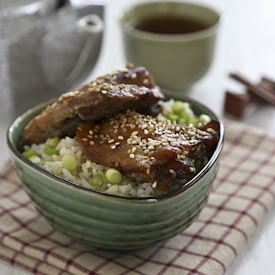 Baked Honey Sesame Chicken