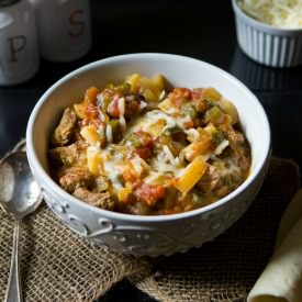 Poblano Beef Stew
