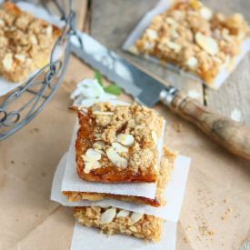 Gluten Free Buckwheat Jam Bars