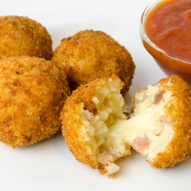 Thyme and Prosciutto Arancini