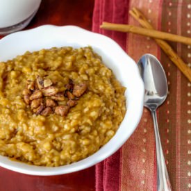 Pumpkin Pie Oatmeal