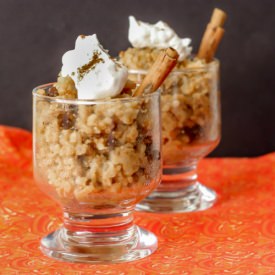 Pumpkin Rice Pudding