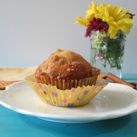 Pear Crumble Muffins