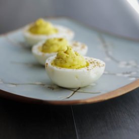 “Turn Up the Heat” Deviled Eggs