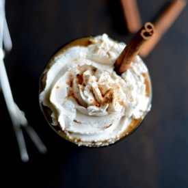 Pumpkin Spice Frozen Latte