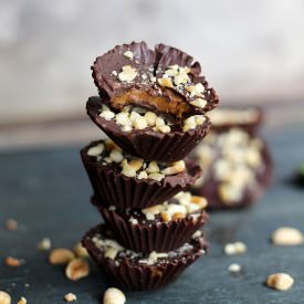 Chocolate Pumpkin Peanut Butter Cup