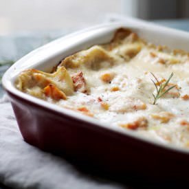 Roasted Butternut Squash Lasagna