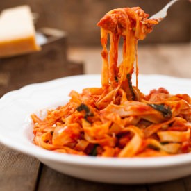 Tagliatelle with Pancetta