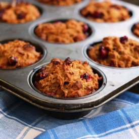Autumn Morning Glory Muffins