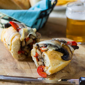 Portobello Cheesesteaks
