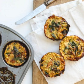 Swiss Chard and Mushroom Frittata