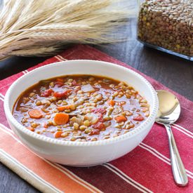 Vegan Lentil Barley Stew