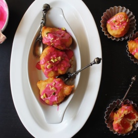 Turkish Delight Doughnuts