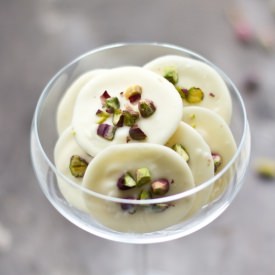 White Chocolate and Pistachios