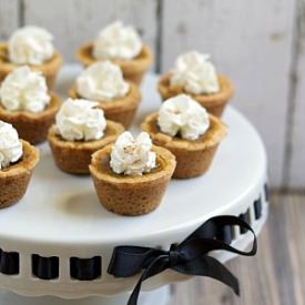 Pumpkin Pie Cookie Cups