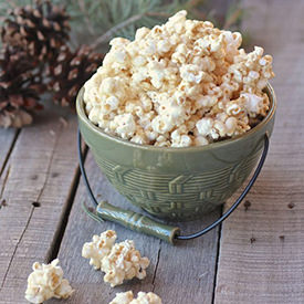 No Bake Caramel Corn