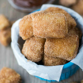 Easy Cinnamon Sugar Pretzel Bites