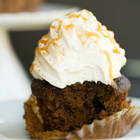 Pumpkin Spice Latte Cupcakes