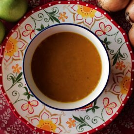 Roasted Squash and Onion Soup