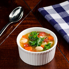 Kale, Quinoa, and White Bean Soup