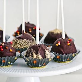 Low-Fat Pumpkin Cheesecake Pops