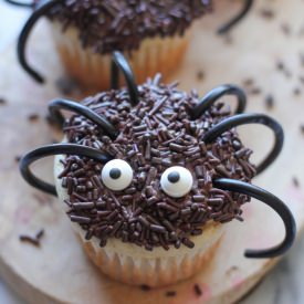 Halloween Spider Cupcakes