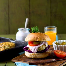 Chicken & Zucchini Burgers