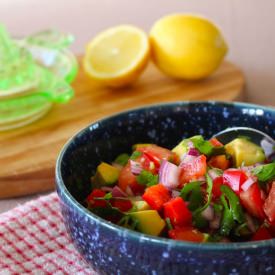 Tangy Avocado and Tomato Salsa