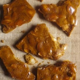 Cinnamon Pumpkin Seed Brittle