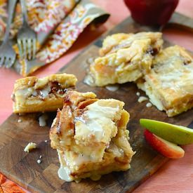 Fried-Apple Cobbler Bars