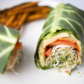 Fresh Collard Wraps