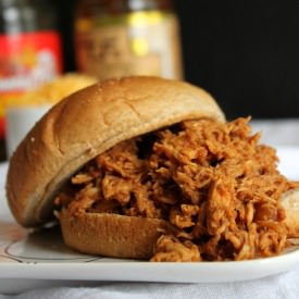 Barbecue Pulled Chicken Sandwiches