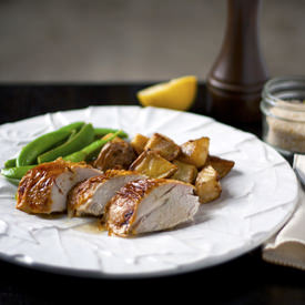 Saffron Meyer Roasted Chicken