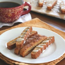 Cinnamon Roll Biscotti