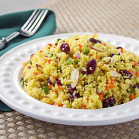 Curried Couscous with Cranberries