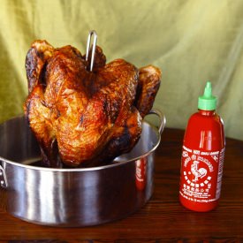 Deep Fried Sriracha Turkey