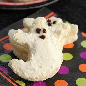 Cream Cheese Ghosts