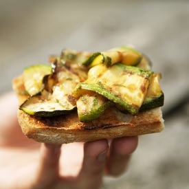 Courgette Bruschetta