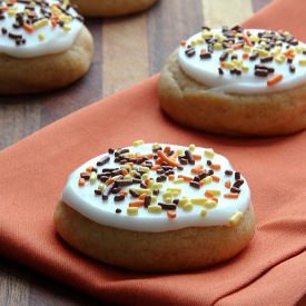 Pumpkin Lofthouse Cookies