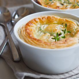 Mushroom, Thyme & Lentil Pies