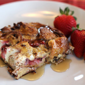 Strawberry Raisin French Toast