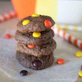 Reese’s Pieces Chocolate Cookies