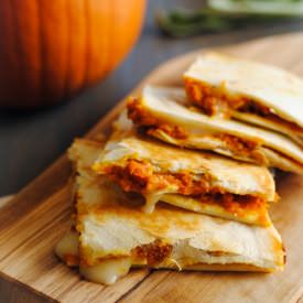 Pumpkin-Brie Quesadillas