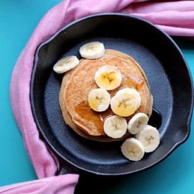 Peanut Butter Cookie Pancakes