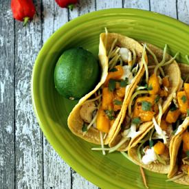 Skinny Baja Fish Tacos